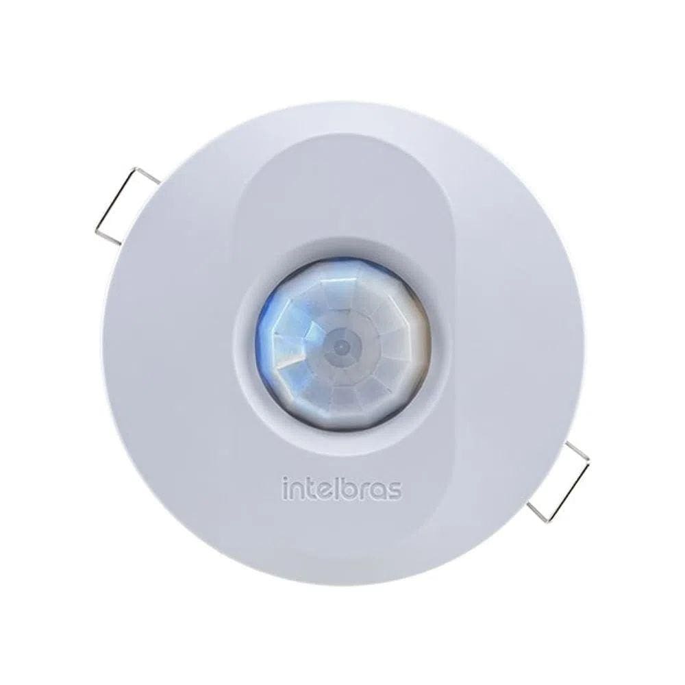 Sensor Presença Iluminação Lampada Teto Sobrepor Embutir Intelbras Espi360