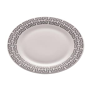 Prato Raso De Porcelana Egypt 26,5 Cm Lyor