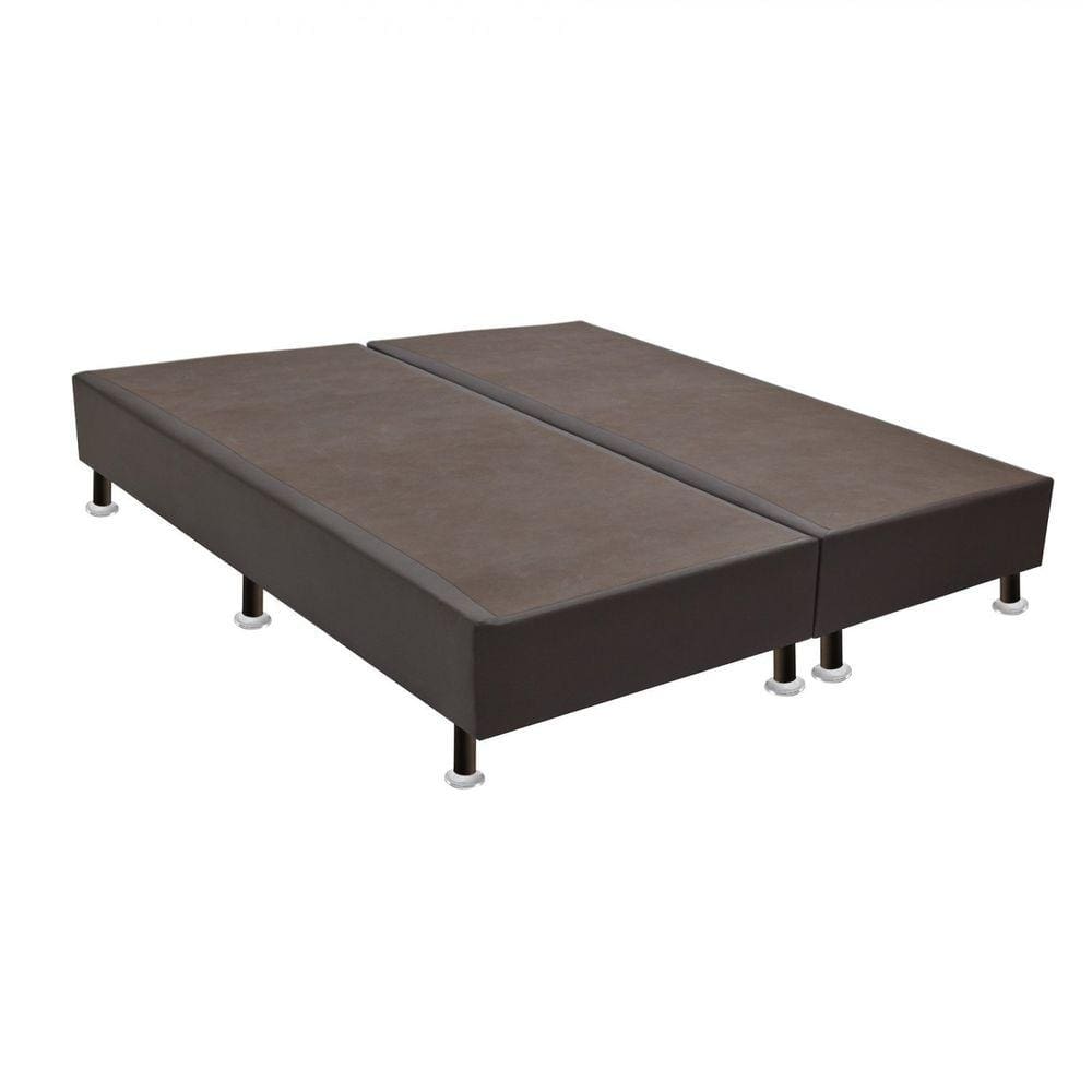 Base Sommier Corino Super King 193x203x30cm Ortobom Marrom