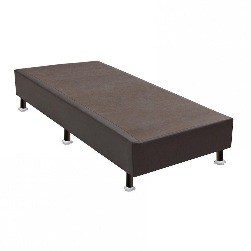 Base Sommier Corino Solteiro 88x188x30cm Ortobom Marrom