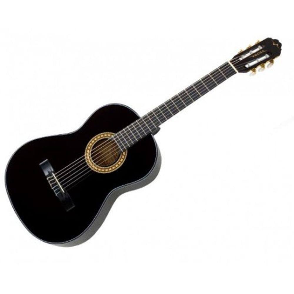 Violão acústico NYLON estudo vogga black