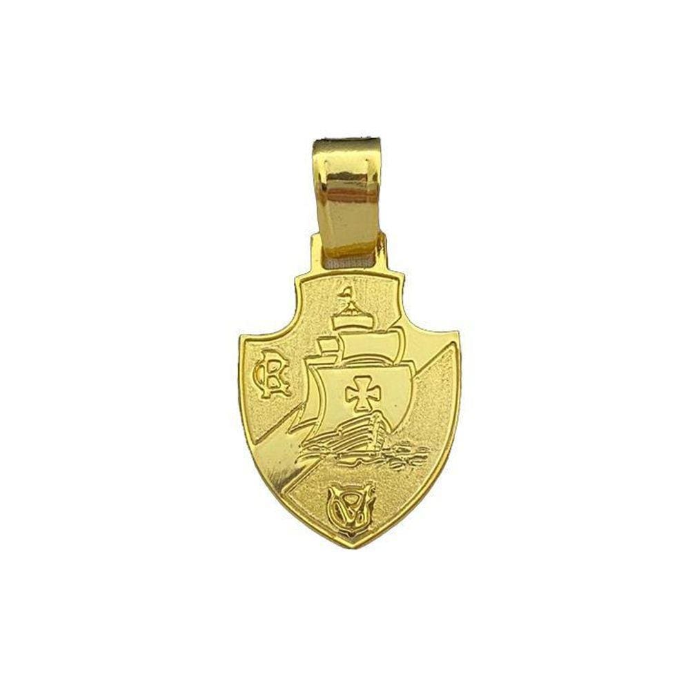 Pingente Vasco Da Gama G - Banhado A Ouro 18K