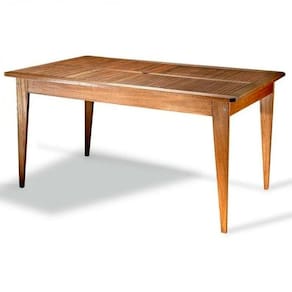 Mesa para Jardim Madeira Maciça Retangular West Cedro Rosa Madeira