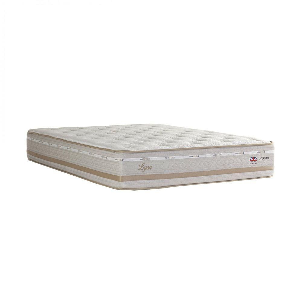 Colchão Mola Maxspring 1380x1880x310 mm ULP Lyon Maxspring ONE S.pillow Herval Bege