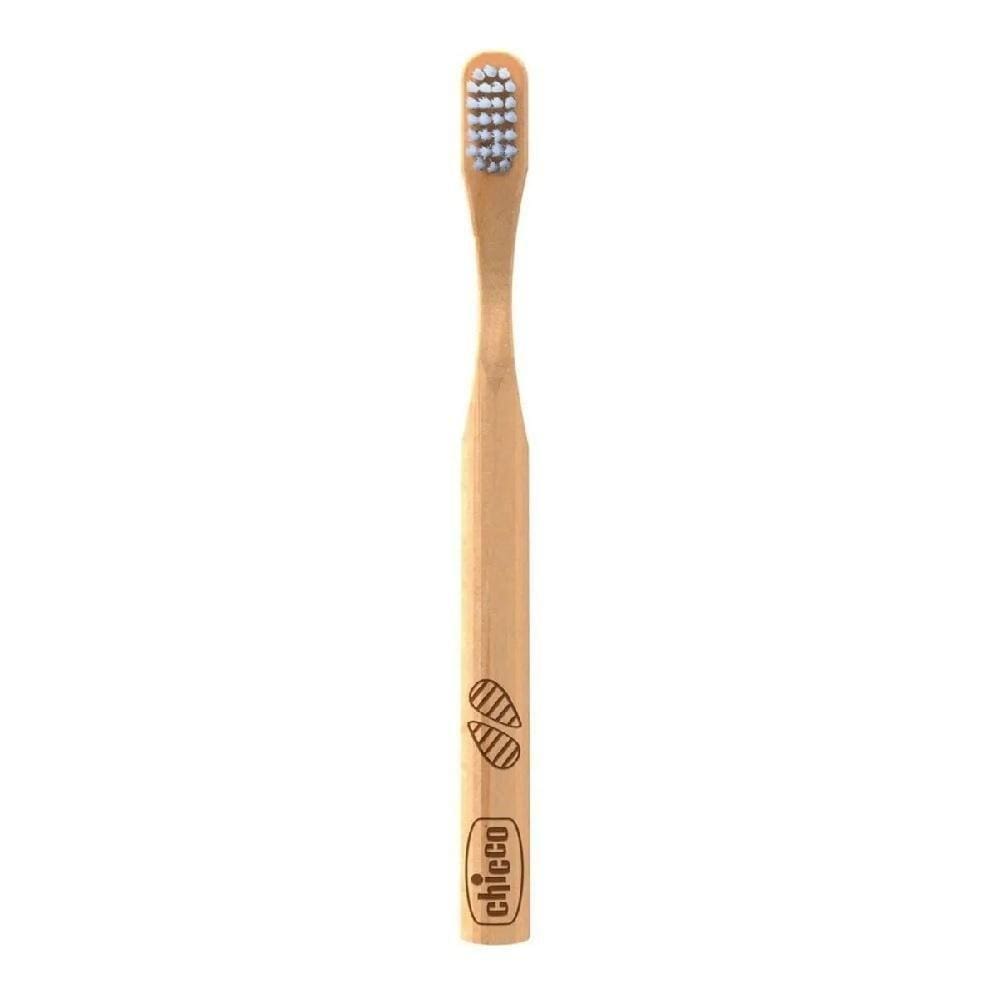 Escova De Dente Infantil Chicco Natural Bamboo Cor Unica