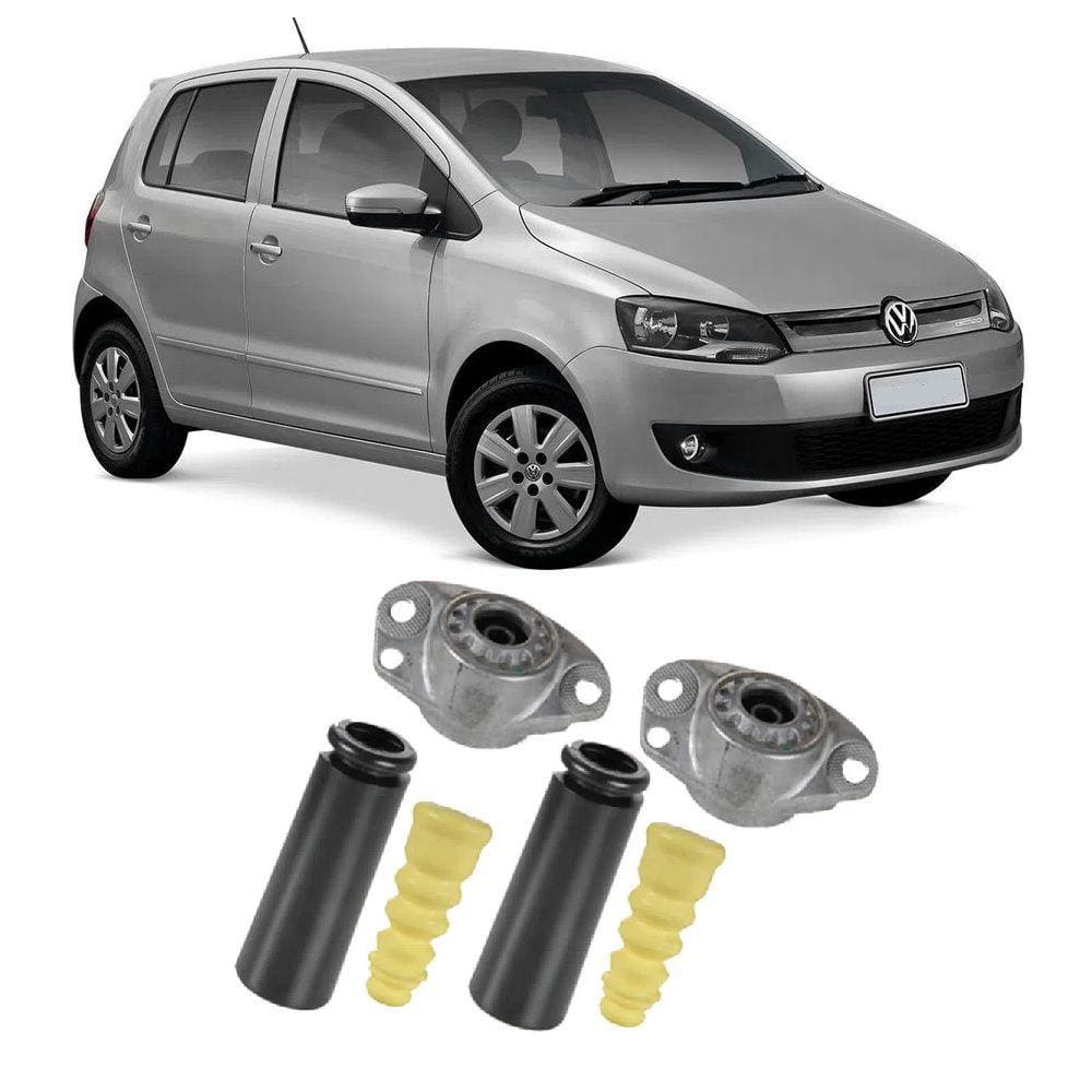 Kit Batente Volkswagen Fox Traseiro 2003 Até 2019 O Par