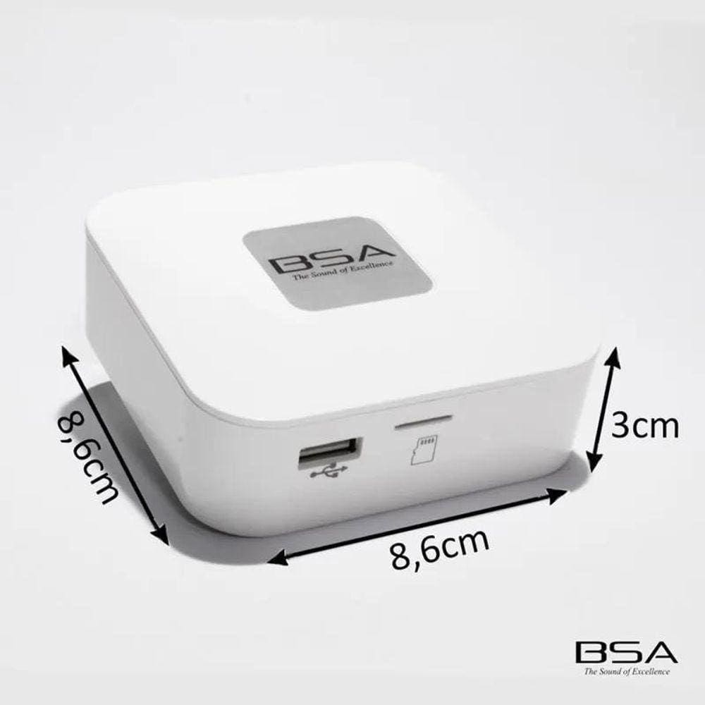 Caixa De  Kit Fácil Aw4-W Com Amplificador