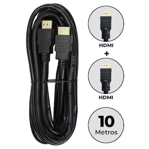 Cabo Hdmi 10m Importado 4k Hd Resistente Tv Dvd Home Game