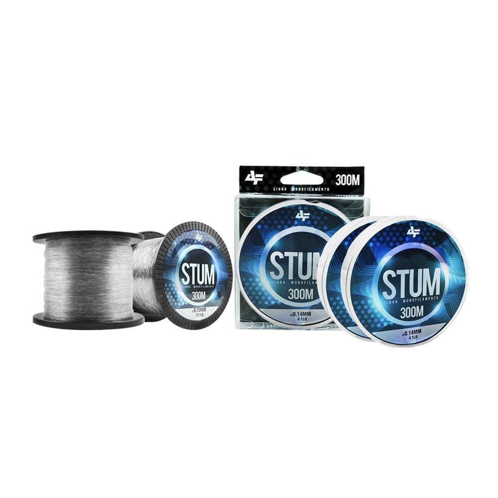 Linha Monofilamento Albatroz Fishing STUM 300M 080mm