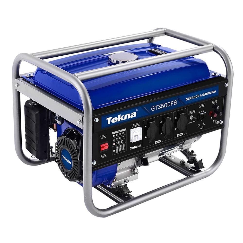 Gerador Á Gasolina 6,4HP Tekna GT3500FB 2800W
