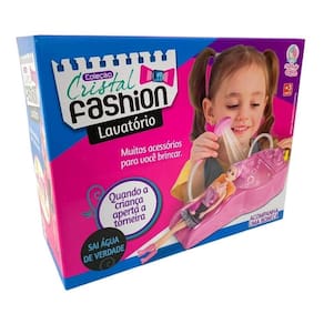 Brinquedo Salão De Beleza Infantil Lavatório Boneca