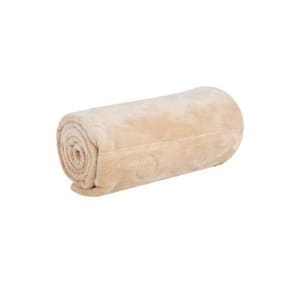 Cobertor Bebê Relevo Touch Texture Jolitex Bege