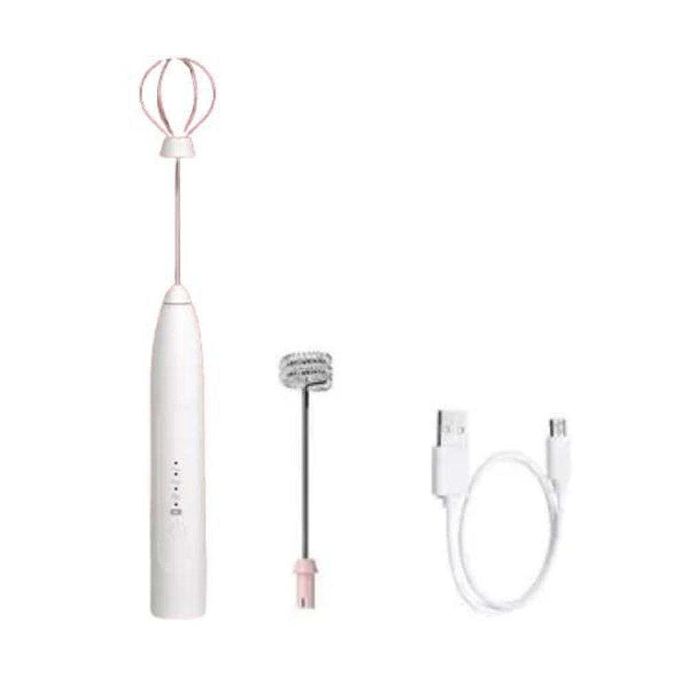 Mixer Misturador De Bebidas Portátil Elétrico Recarregável