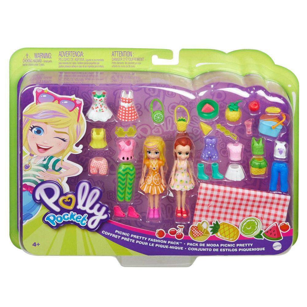 Polly Pocket Pacote Diversão com Amigos 