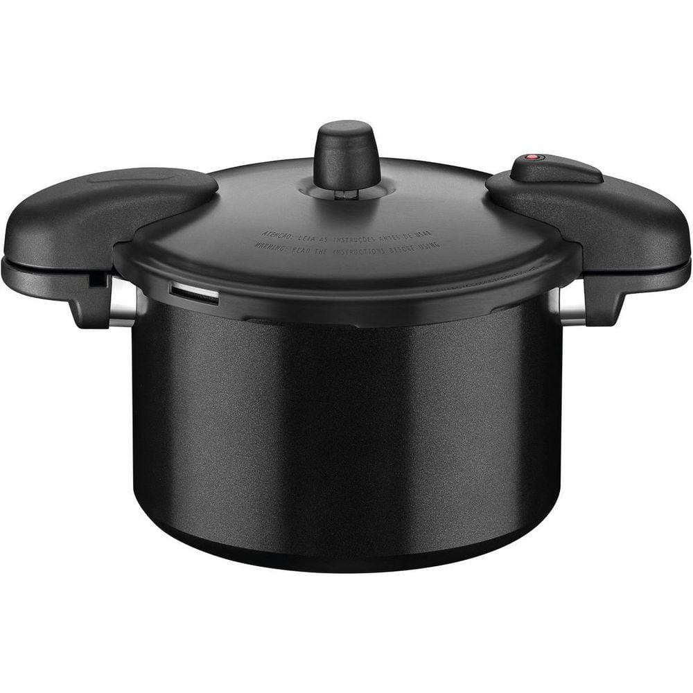 Panela De Pressão Tramontina 7L Cerâmica Valência Black