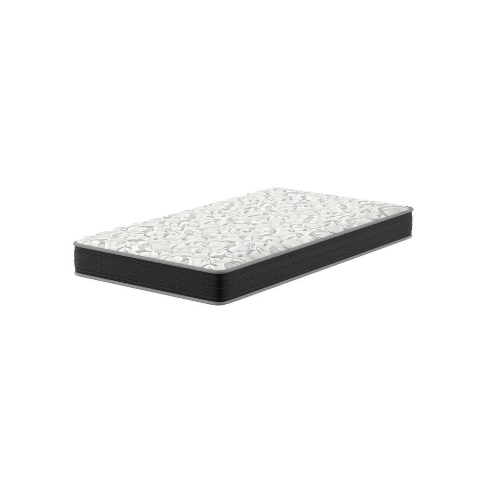 Colchão Solteirão D33 198x108x20cm Hortênsia Montreal Branco/Preto