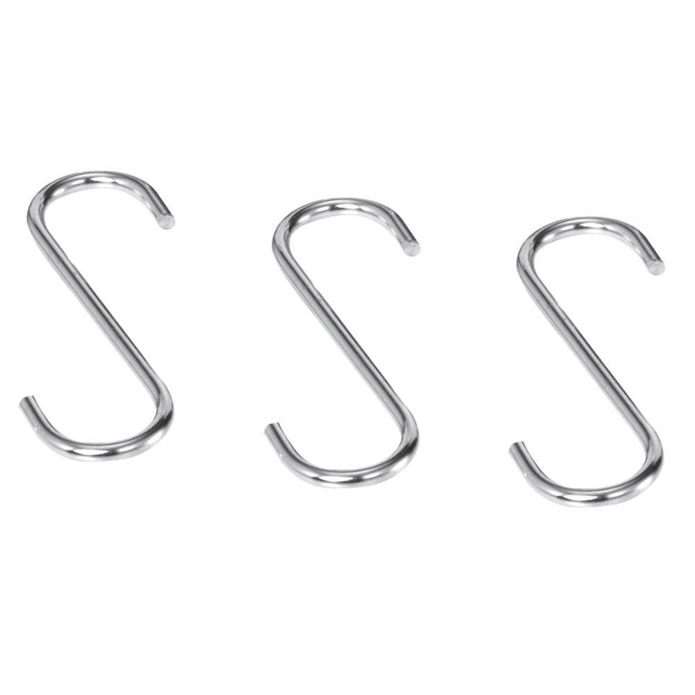 Conjunto com 03 Ganchos Cromado Passerini