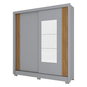 Guarda-Roupa / Roupeiro Henn 2 Portas de Correr 4 Gavetas BE162
