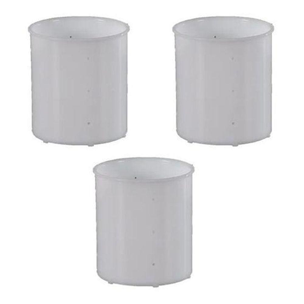 Forma Para Queijo Frescal 500G Polietileno (3 Unidades)