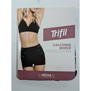 Calcinha Boxer Modeladora Media Compressão Trifil 3519