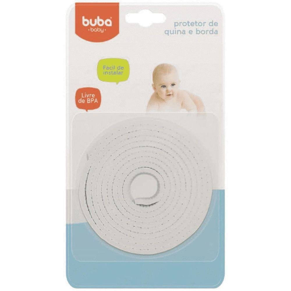 Protetor De Quina E Borda Flexível 2M Em Rolo Buba