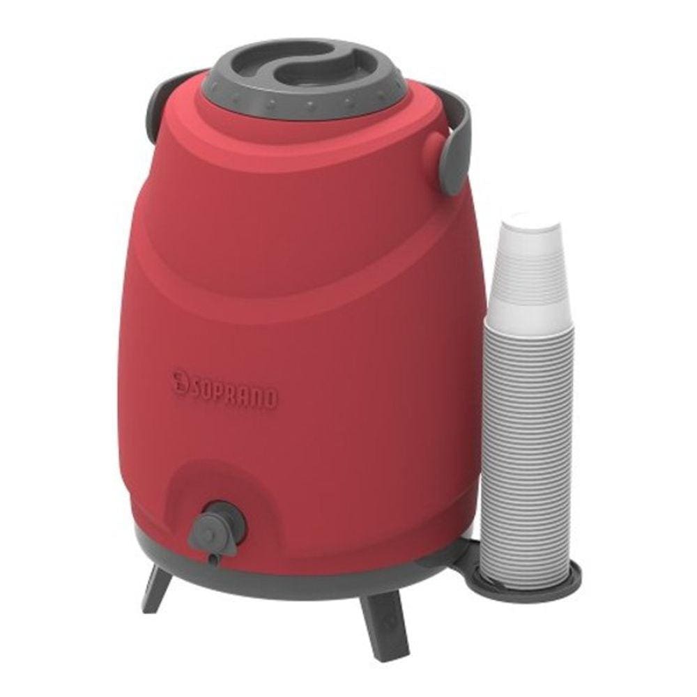 Botijão Térmico Para Líquidos Aspen 12 L Vermelho Soprano