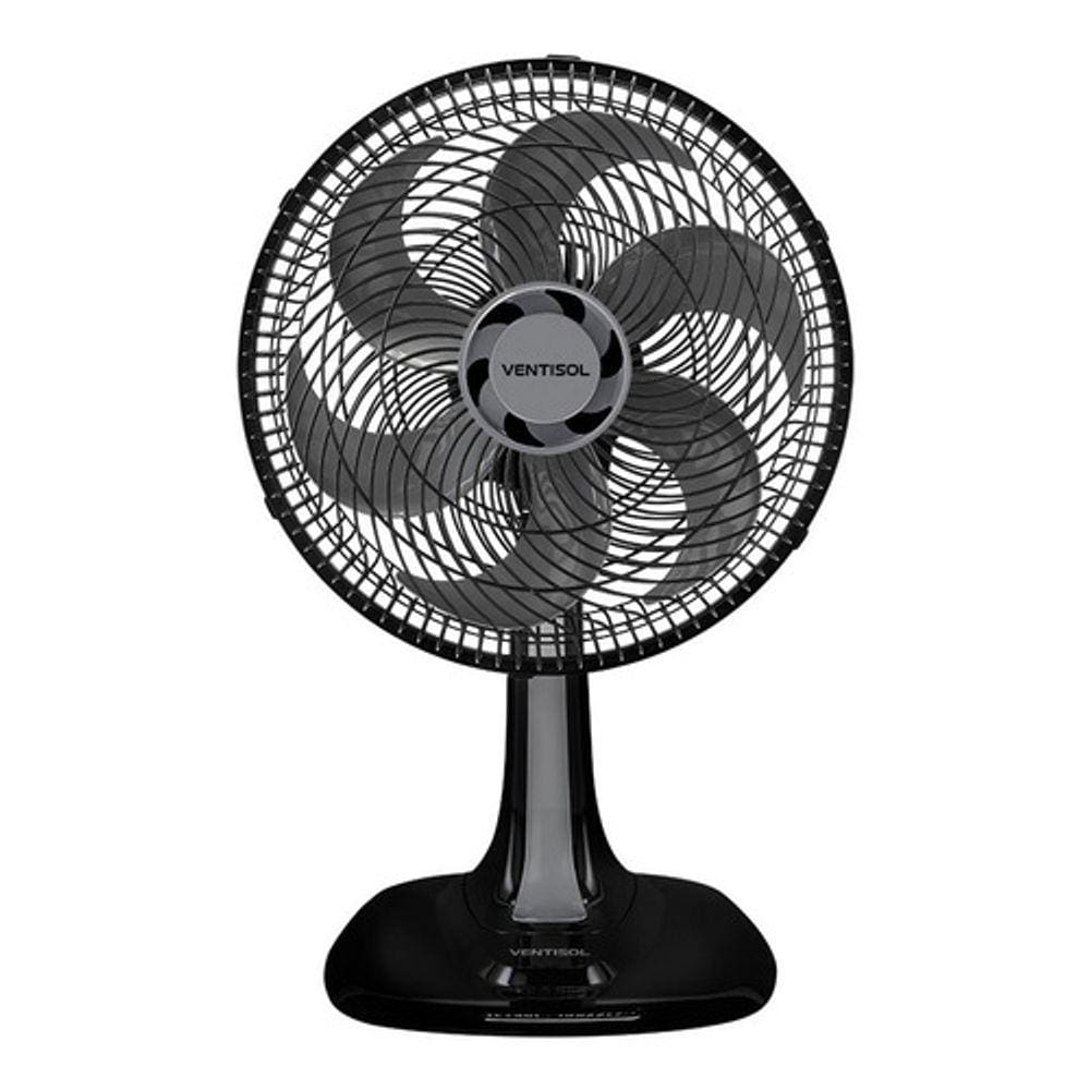 Ventilador De Mesa Oscilante Ventisol Turbo 30cm 6 Pás 127v