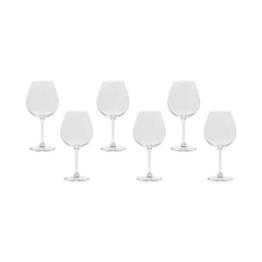 Jogo de Taça de Vinho Borgonha Gastro 650 ml 6 Peças - Bohemia
