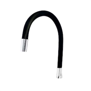 Tubo Flexível Silicone Preto P/ Cozinha E Arejador Fixo