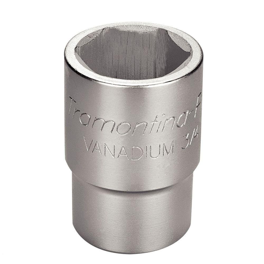 Soquete Sextavado em Aço Cromo Vanádio 28 mm - Encaixe 3/4” Tramontina
