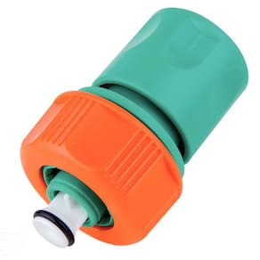 Engate Rápido com Aquastop Tramontina em Plástico para Mangueira 5/8" e 3/4" Tramontina