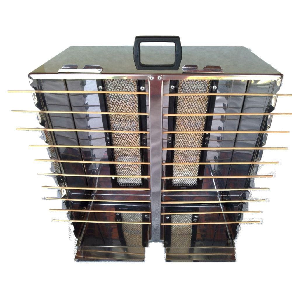 Churrasqueira Para 20 Espetinhos A Gás Em Aço Inox