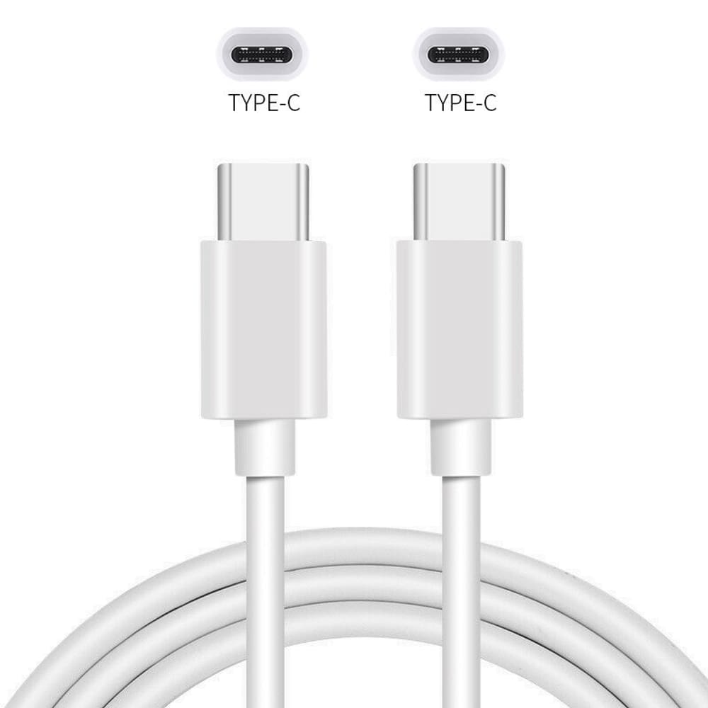 Cabo USB-C x USB-C Turbo PD de 60W Branco (60cm)