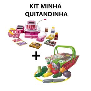 Kit Comidinha Infantil - Creative Fun - Super Feira Legumes - Multikids