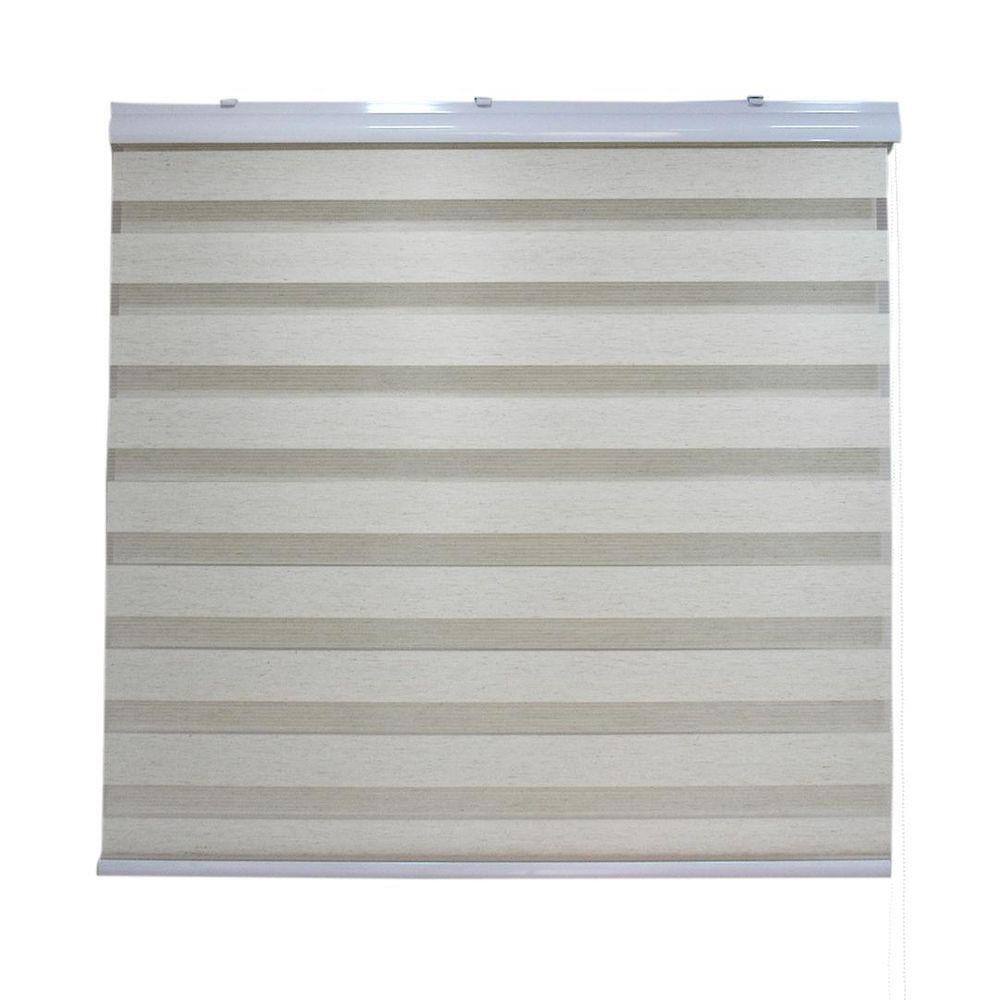 Persiana Zebra 160Larg X Até 220Alt Linho Decore&Cubra