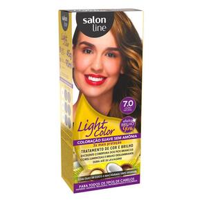 Tintura Light Color 7 0 Louro Natural Salon Line