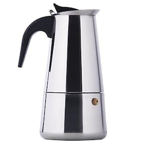 Cafeteira Expresso Italiana 9 Xícaras Inox  Ke Home