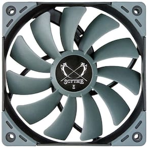 Ventoinha (Cooler) - 12cm Scythe Kaze Flex - SU1225FD12L-RD