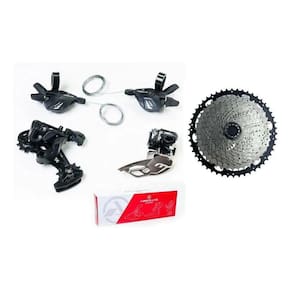 Kit Transmissão Bicicleta Absolute A7 20V Com Cassete