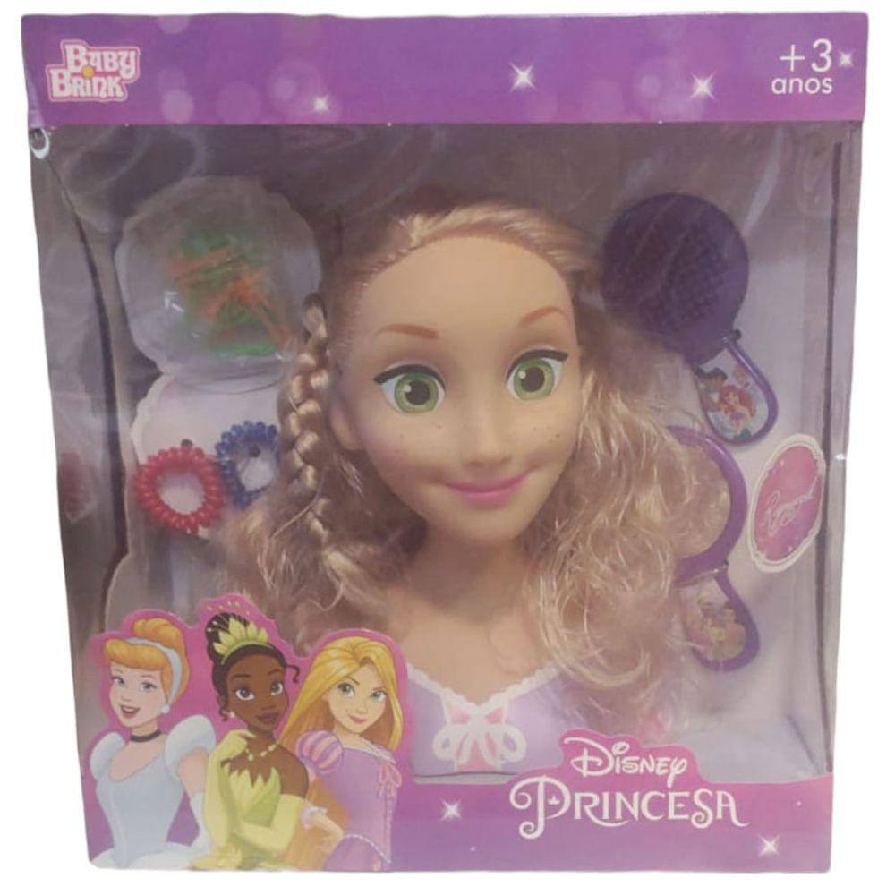 Boneca Princesa Nancy Hair Busto Para Pentear E Maquiar