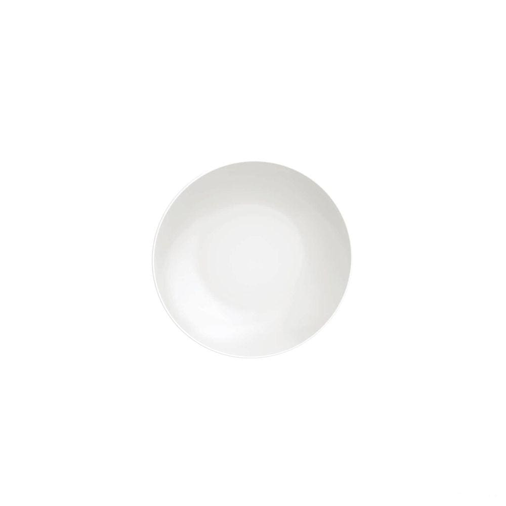 Prato Fundo Tramontina Bárbara em Porcelana Branca 22 cm Tramontina