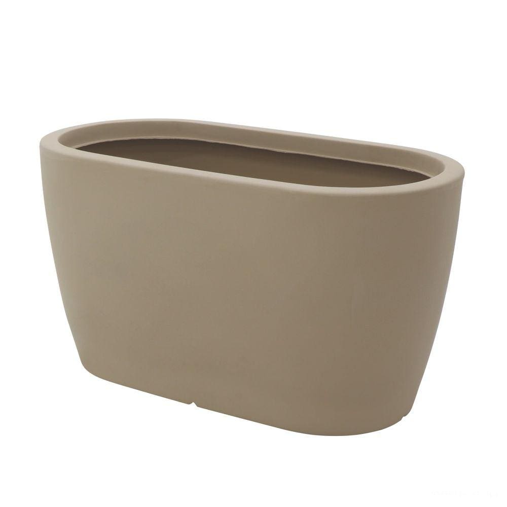 Floreira Tramontina Andaluz 53 cm em Polietileno Bege Tramontina