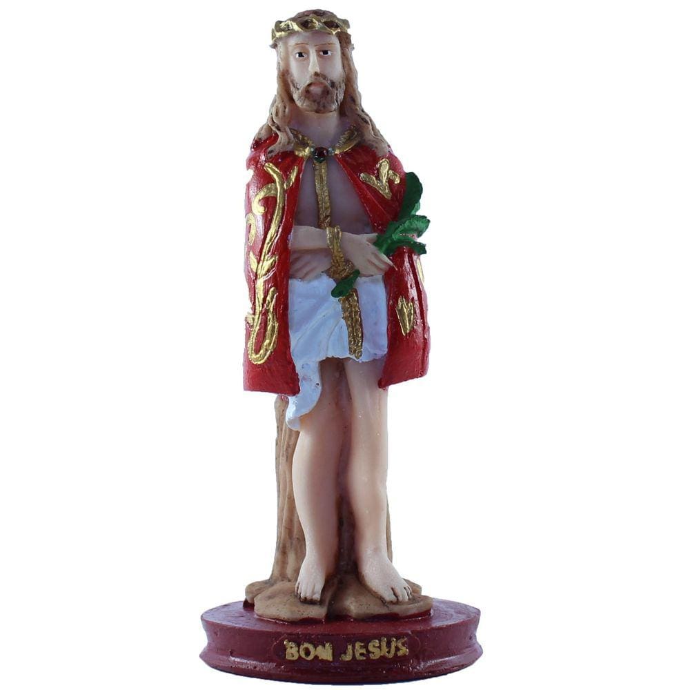 Imagem De Bom Jesus Da Lapa Em Resina 16 Cm