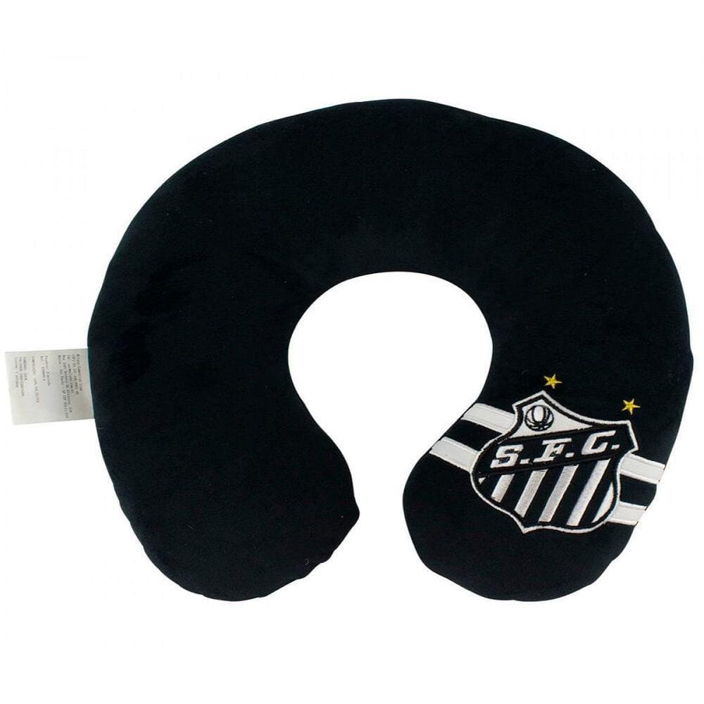 Pescoceira Fibra Escudo Time Santos 28X29 Cm
