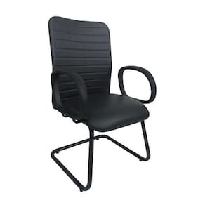Cadeira Para Sala De Reunião Com Tela Mesh Livorno Preto