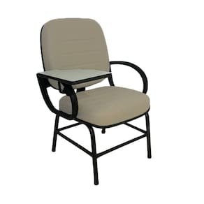 Cadeira Para Obesos Até 140 Kg Universitária Plus Size Cinza