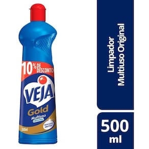 Limpador Veja Multiuso Tradicional Azul 500ml Embalagem com 24 Unidades