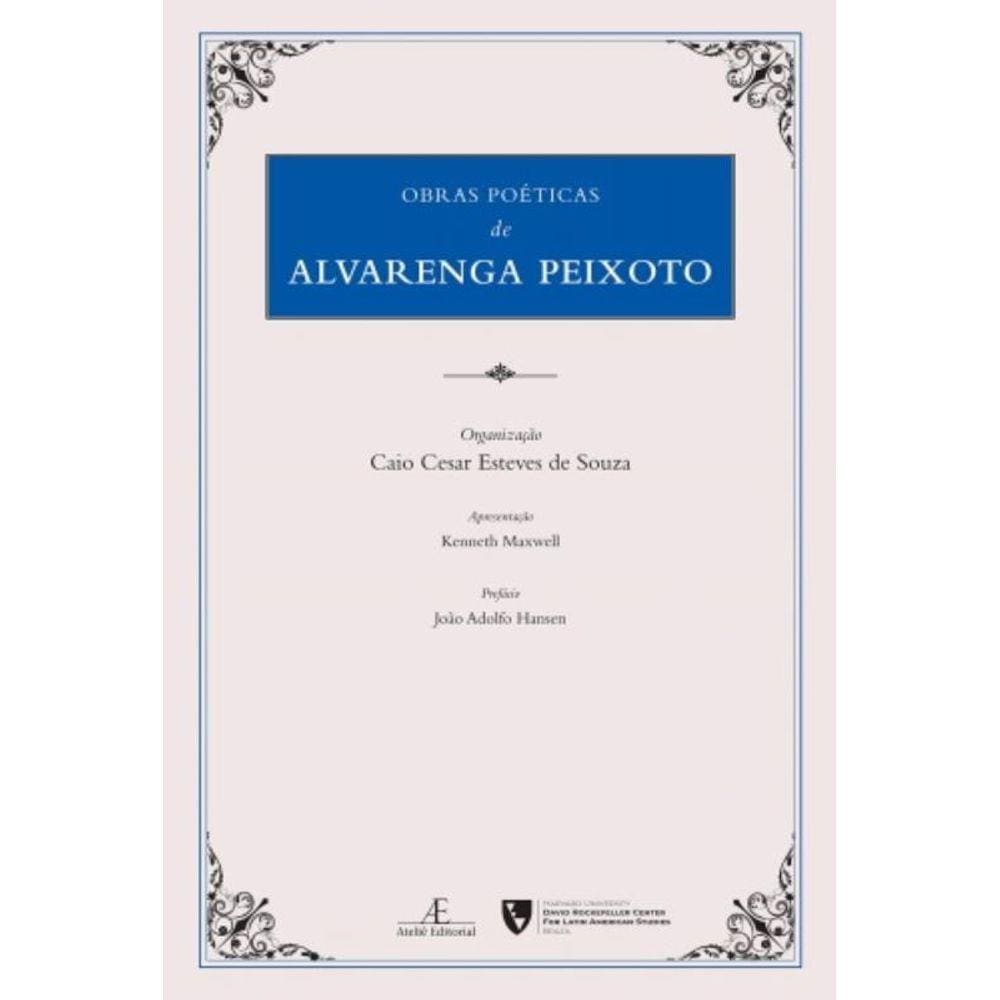 Obras Poeticas De Alvarenga Peixoto