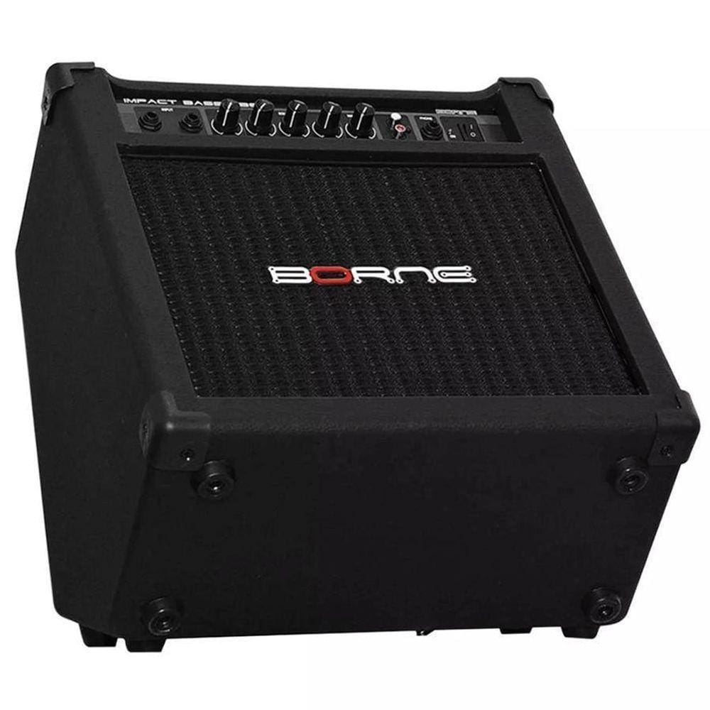 Amplificador Baixo Borne Cb100 Impact Bass Preto Bivolt
