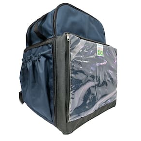 Mochila Bag entregador, Bolsão de delivery - Azul Marinho